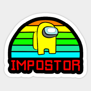 impostor Sticker